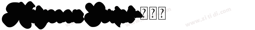 Halycoon Seripl字体转换